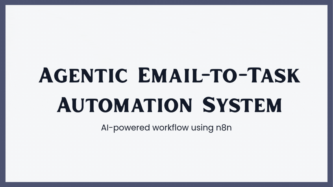Agentic Email-to-Task Automation System.gif
